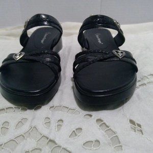 Bare Traps Slide Sandals Black Women's Size 6.5 M